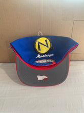 Load image into Gallery viewer, SMU Mustangs NCAA Zephyr Blue Two-Tone Adjustable Snapback Hat - Casey&#39;s Sports Store
