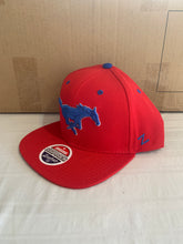 Load image into Gallery viewer, SMU Mustangs NCAA Zephyr Red Adjustable Snapback Hat - Casey&#39;s Sports Store
