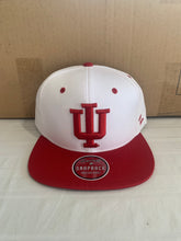 Load image into Gallery viewer, Indiana Hoosiers NCAA Zephyr White Two Tone Adjustable Snapback Hat - Casey&#39;s Sports Store
