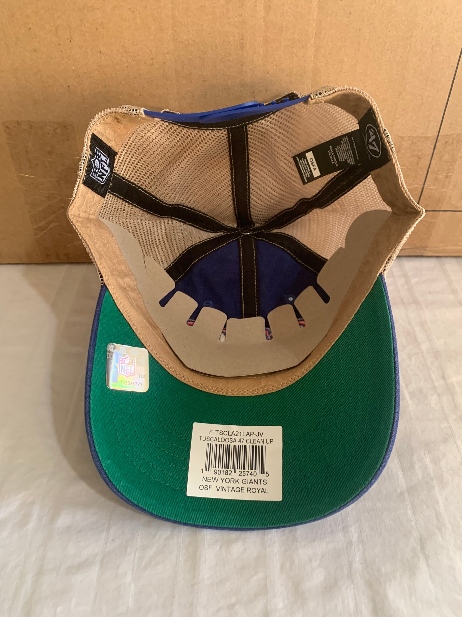 NFL New York Giants Clean Up Hat