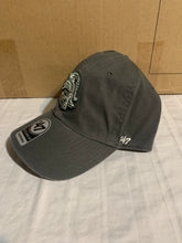 Load image into Gallery viewer, Michigan State Spartans Throwback NCAA &#39;47 Brand Grey Clean Up Adjustable Hat - Casey&#39;s Sports Store
