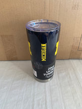 Load image into Gallery viewer, Michigan Wolverines NCAA 20oz Tumbler Cup Mug Boelter Brands - Casey&#39;s Sports Store
