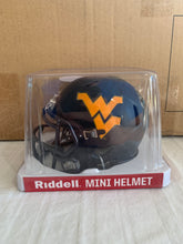 Load image into Gallery viewer, West Virginia Mountaineers NCAA Riddell Speed Blue Mini Helmet - Casey's Sports Store
