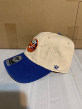 Load image into Gallery viewer, New York Islanders NHL &#39;47 Brand Clean Up Natural Two Tone Adjustable Hat - Casey&#39;s Sports Store
