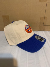 Load image into Gallery viewer, New York Islanders NHL &#39;47 Brand Clean Up Natural Two Tone Adjustable Hat - Casey&#39;s Sports Store
