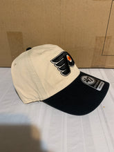 Load image into Gallery viewer, Philadelphia Flyers NHL &#39;47 Brand Clean Up Natural Two Tone Adjustable Hat - Casey&#39;s Sports Store
