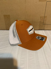 Load image into Gallery viewer, Texas Longhorns NCAA &#39;47 Brand Orange MVP Trucker Snapback Mesh Hat - Casey&#39;s Sports Store
