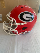 Load image into Gallery viewer, Georgia Bulldogs NCAA Riddell Speed Full Size Red Replica Helmet - Casey's Sports Store
