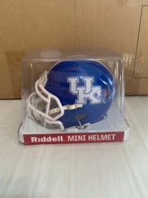 Load image into Gallery viewer, Kentucky Wildcats NCAA Riddell Speed Blue Mini Helmet - Casey's Sports Store
