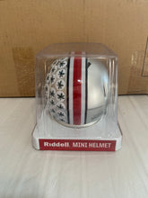Load image into Gallery viewer, Ohio State Buckeyes NCAA Riddell Speed Gray Mini Helmet - Casey's Sports Store
