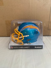 Load image into Gallery viewer, Los Angeles Chargers NFL Riddell Blue Replica Mini Helmet Flash Alternate - Casey&#39;s Sports Store
