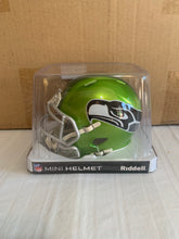 Load image into Gallery viewer, Seattle Seahawks NFL Riddell Green Replica Mini Helmet Flash Alternate - Casey&#39;s Sports Store
