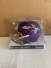 Load image into Gallery viewer, Baltimore Ravens NFL Riddell Purple Replica Mini Helmet Flash Alternate - Casey&#39;s Sports Store
