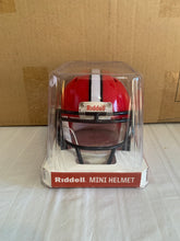 Load image into Gallery viewer, NC State Wolfpack NCAA Riddell Speed Red Mini Helmet - Casey's Sports Store
