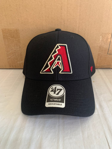 Arizona Diamondbacks MLB '47 Brand Black MVP Adjustable Hat - Casey's Sports Store