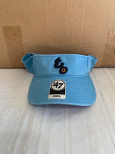 Load image into Gallery viewer, Tampa Bay Rays MLB &#39;47 Brand Blue One Size Adjustable Visor Hat - Casey&#39;s Sports Store
