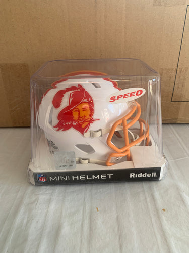 Tampa Bay Buccaneers Throwback NFL Riddell White Replica Mini Helmet - Casey's Sports Store
