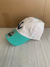Load image into Gallery viewer, Seattle Kraken NHL &#39;47 Brand Clean Up White Two Tone Adjustable Hat - Casey&#39;s Sports Store
