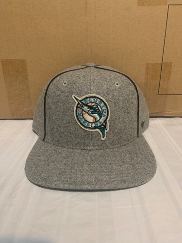 Miami Marlins Throwback MLB '47 Brand Captain Snapback Hat - Casey's Sports Store