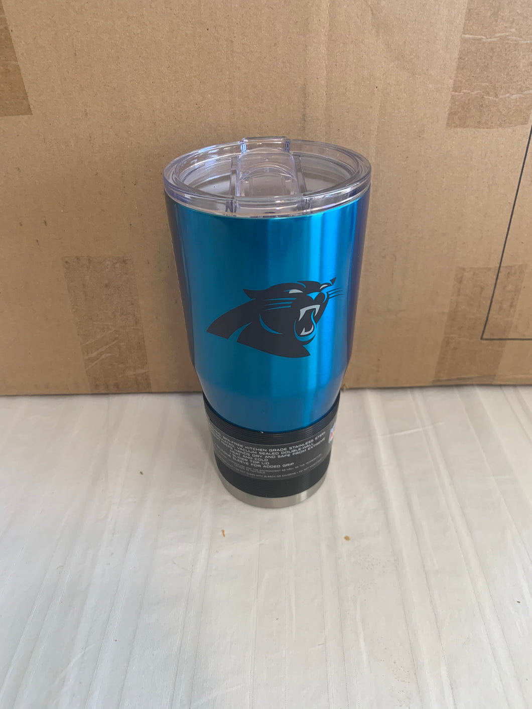 Carolina Panthers NFL 30oz Blue Tumbler Cup Mug Logo Brands - Casey's Sports Store