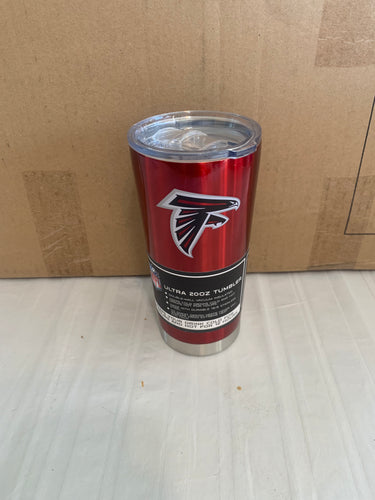 Atlanta Falcons NFL 20oz Red Tumbler Cup Mug Logo Brands - Casey's Sports Store