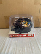Load image into Gallery viewer, Missouri Tigers NCAA Riddell Speed Black Mini Helmet - Casey's Sports Store
