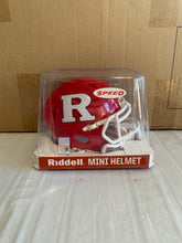 Load image into Gallery viewer, Rutgers Scarlet Knights NCAA Riddell Speed Red Mini Helmet - Casey's Sports Store
