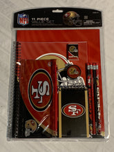 Load image into Gallery viewer, San Francisco 49ers NFL 11 Piece School Gift Set Wincraft - Casey&#39;s Sports Store
