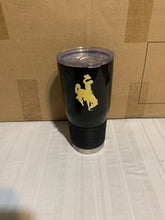 Load image into Gallery viewer, Wyoming Cowboys NCAA 30oz Black Tumbler Cup Mug Logo Brands - Casey&#39;s Sports Store
