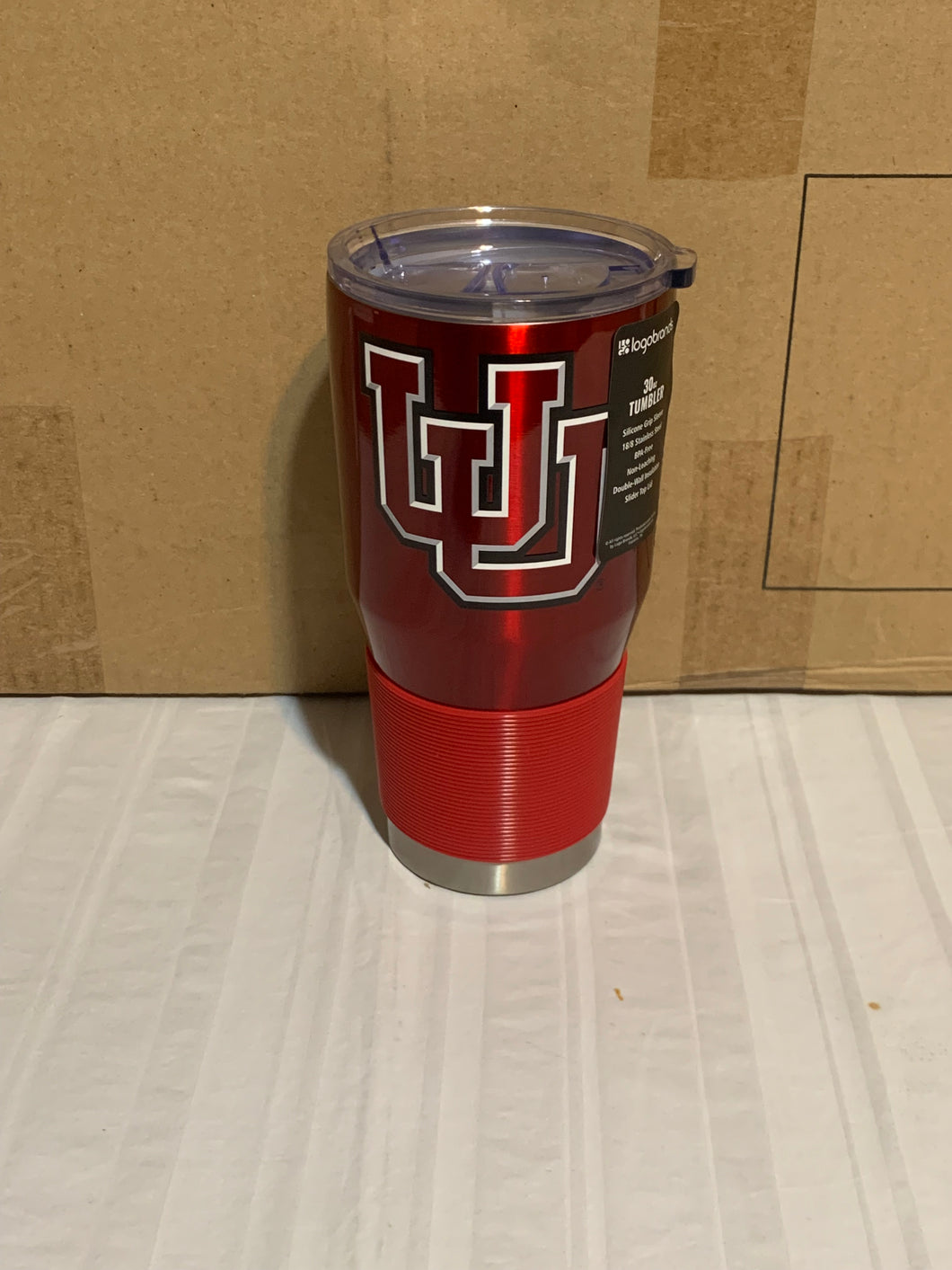 Utah Utes NCAA 30oz Red Tumbler Cup Mug Logo Brands - Casey's Sports Store