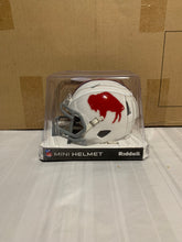 Load image into Gallery viewer, Buffalo Bills Throwback NFL Riddell White Replica Mini Helmet - Casey&#39;s Sports Store
