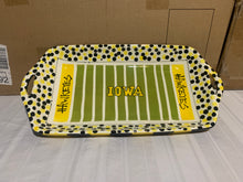 Load image into Gallery viewer, Iowa Hawkeyes NCAA 16&quot; x 8&quot; Ceramic Food Platter Magnolia Lane - Casey&#39;s Sports Store
