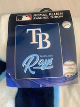 Load image into Gallery viewer, Tampa Bay Rays MLB 50&quot; x 60&quot; Plush Throw Blanket Northwest Company - Casey&#39;s Sports Store
