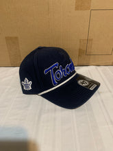 Load image into Gallery viewer, Toronto Maple Leafs NHL &#39;47 Brand Blue MVP DP Script Adjustable Snapback Hat - Casey&#39;s Sports Store
