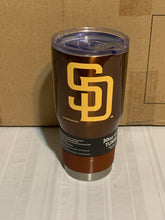 Load image into Gallery viewer, San Diego Padres MLB 30oz Brown Tumbler Cup Mug Logo Brands - Casey&#39;s Sports Store
