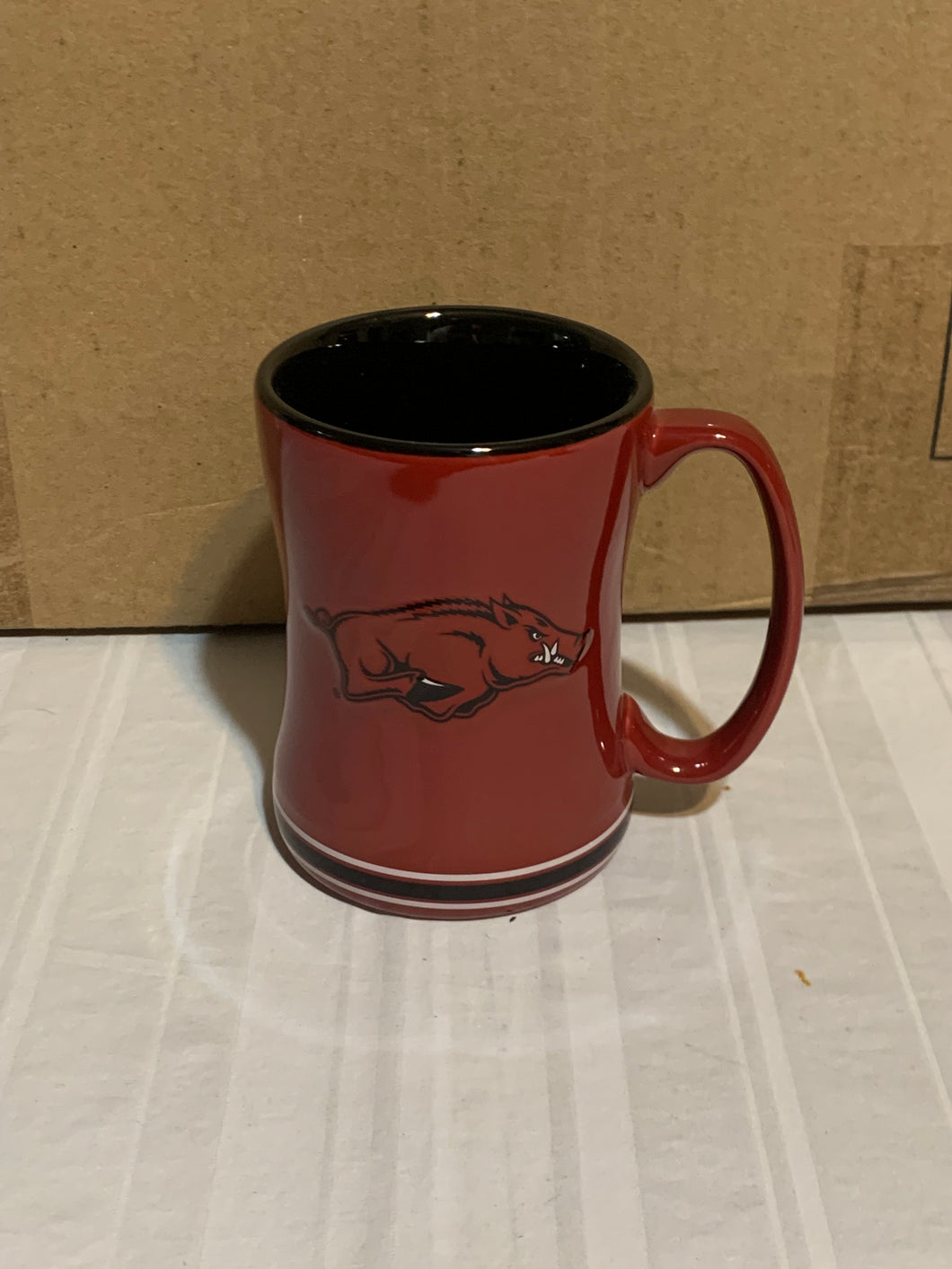 Arkansas Razorbacks NCAA 14oz Coffee Mug Cup Logo Brands - Casey's Sports Store
