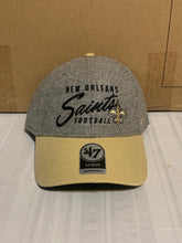 Load image into Gallery viewer, New Orleans Saints NFL &#39;47 Brand Gray Two Tone One Size Adjustable Hat Cap - Casey&#39;s Sports Store
