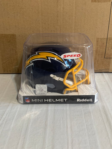 San Diego Chargers Throwback NFL Riddell Speed Blue Replica Mini Helmet - Casey's Sports Store