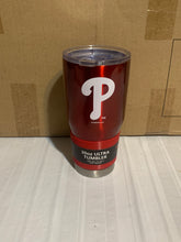 Load image into Gallery viewer, Philadelphia Phillies MLB 30oz Red Tumbler Cup Mug Logo Brands - Casey&#39;s Sports Store
