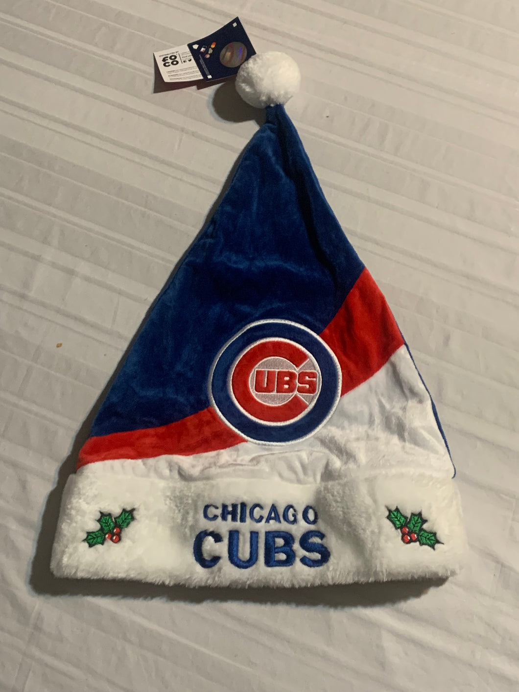 Chicago Cubs MLB Santa Hat Forever Collectibles - Casey's Sports Store