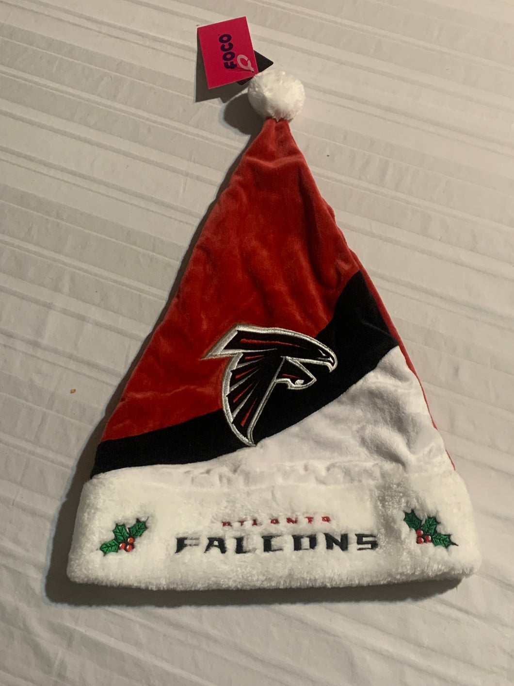 Atlanta Falcons NFL Santa Hat Forever Collectibles - Casey's Sports Store