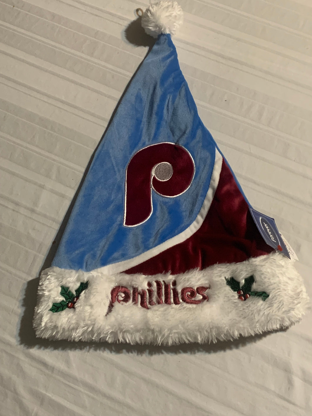 Philadelphia Phillies Throwback MLB Santa Hat Forever Collectibles - Casey's Sports Store