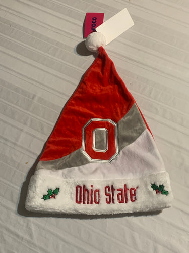 Ohio State Buckeyes NCAA Santa Hat Forever Collectibles - Casey's Sports Store