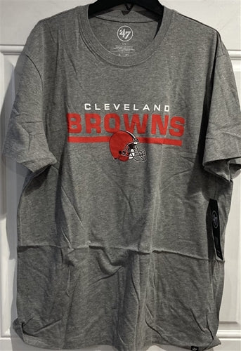 Cleveland Browns '47 Brand NFL Slate Grey Men's Club Tee - Casey's Sports Store