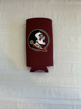 Load image into Gallery viewer, FSU Florida State Seminoles NCAA 12oz Seltzer Slim Can Coozie Cooler White Claw - Casey&#39;s Sports Store
