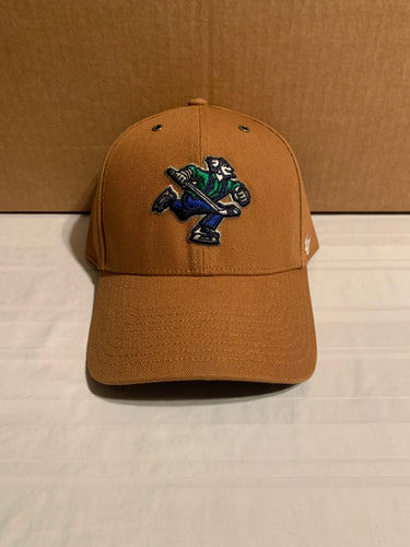 Vancouver Canucks Vintage '47 Carhartt Mens Brown MVP Adjustable Hat Cap - Casey's Sports Store