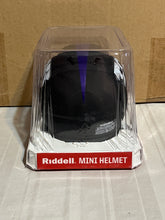 Load image into Gallery viewer, TCU Horned Frogs NCAA Riddell Speed Black Mini Helmet - Casey&#39;s Sports Store

