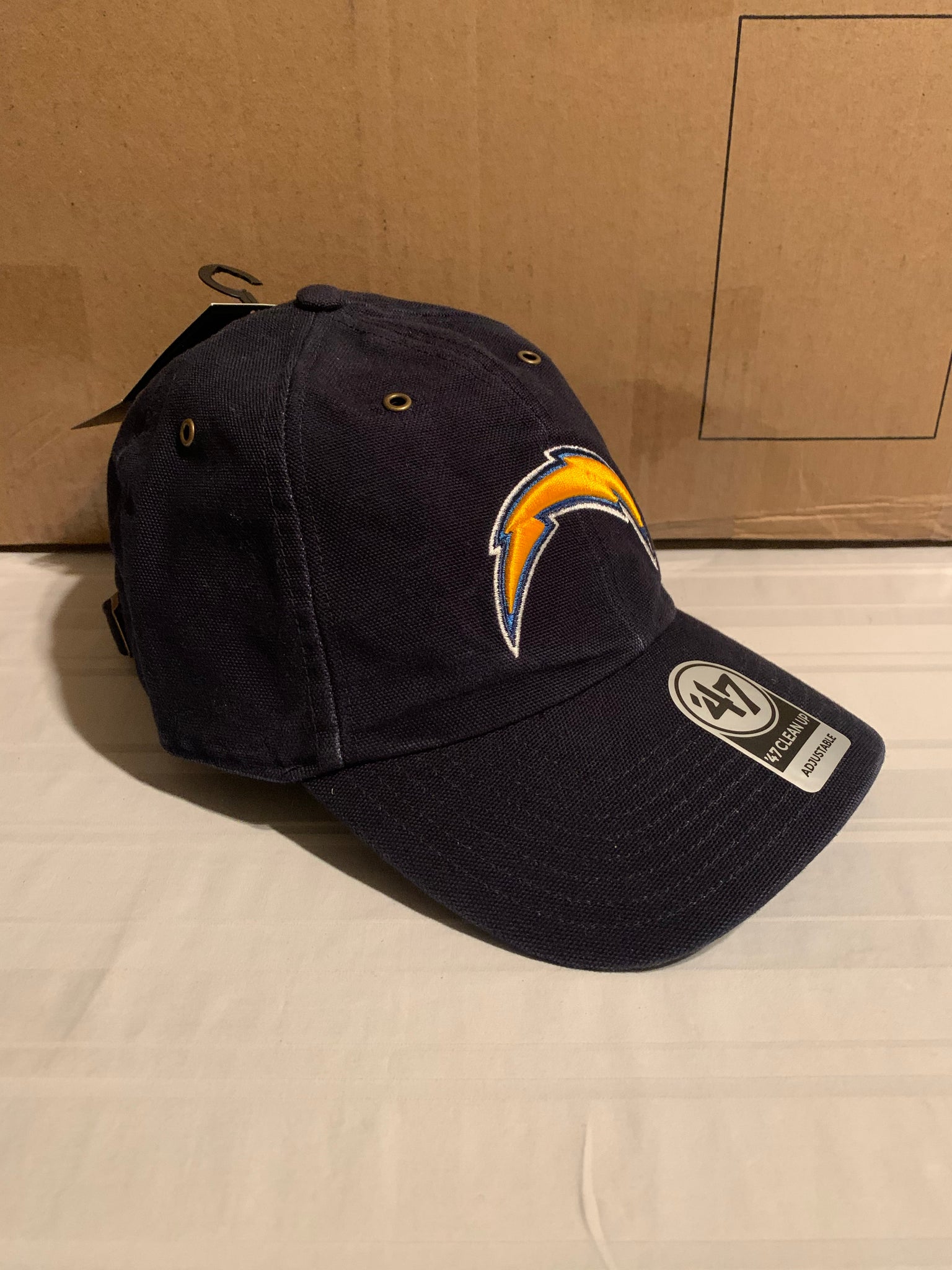 Men's Los Angeles Chargers Carhartt x '47 Brown MVP Adjustable Hat