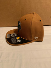 Load image into Gallery viewer, Vancouver Canucks Vintage &#39;47 Brand Carhartt Captain Mens Brown Snapback Hat - Casey&#39;s Sports Store
