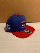 Load image into Gallery viewer, Chicago Cubs Cooperstown MLB &#39;47 Brand Royal Sure Shot Two-Tone Snapback Hat - Casey&#39;s Sports Store
